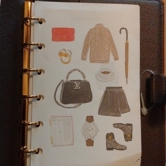 💕LV NWT Damier Ebene Agenda PM - Picture 9 of 9